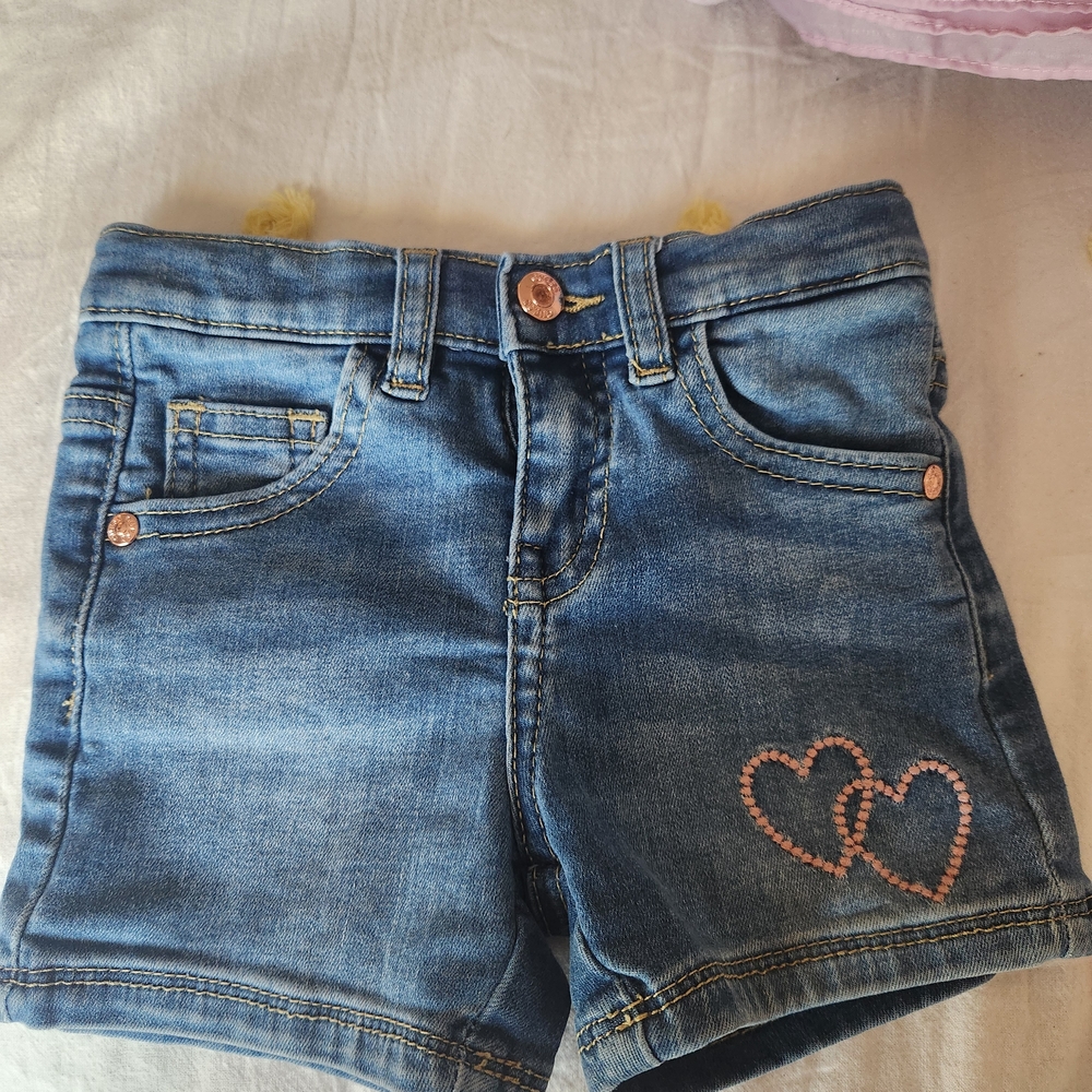 Guess Kids Classic Blue Denim Shorts